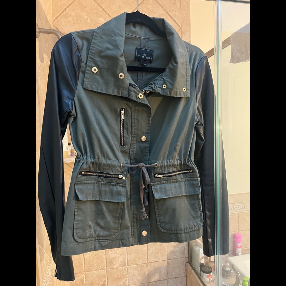 Green utilities jacket